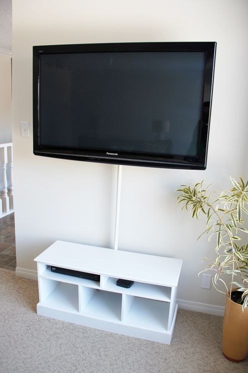 Hide Cords Wall Mounted Tv